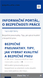 Mobile Screenshot of bezpecnostprace.info